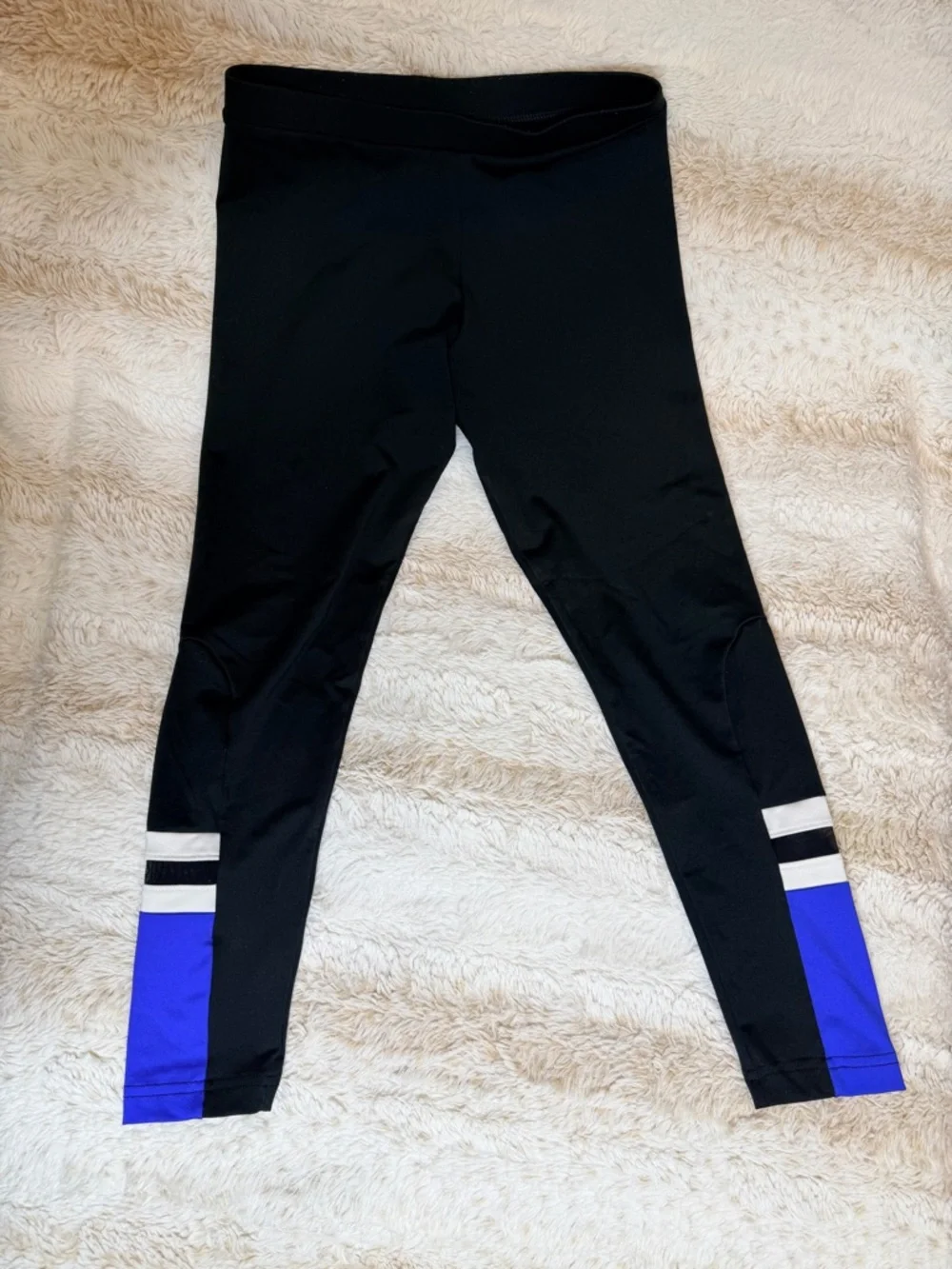 CALI All Stars Black & Royal Blue Athletic Jacket and Leggings Set